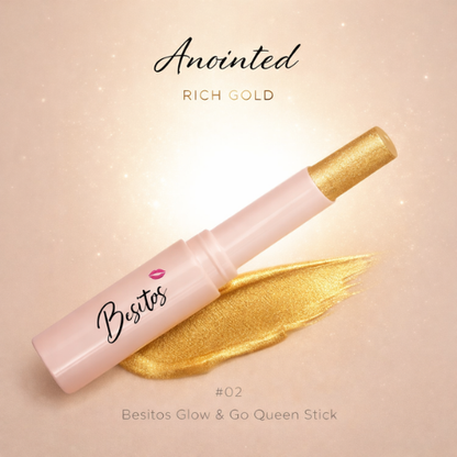 Besitos Beauty Jelly Highlighter Stick | The Crowned Glow Collection