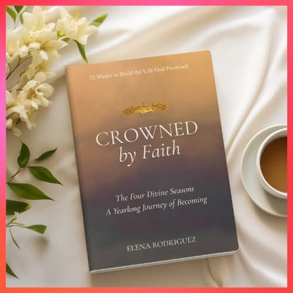 Crowned by Faith Pocket Prayer Book | 52-Week Journey of Faith