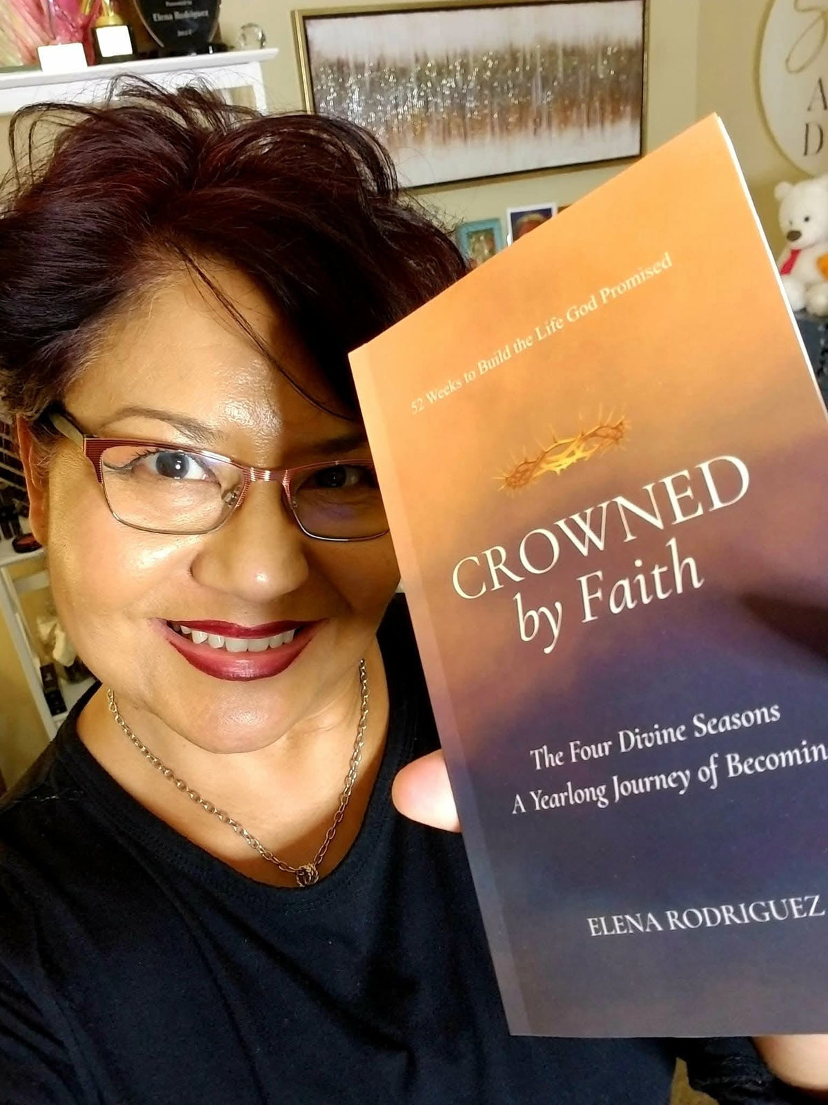 Crowned by Faith Pocket Prayer Book | 52-Week Journey of Faith