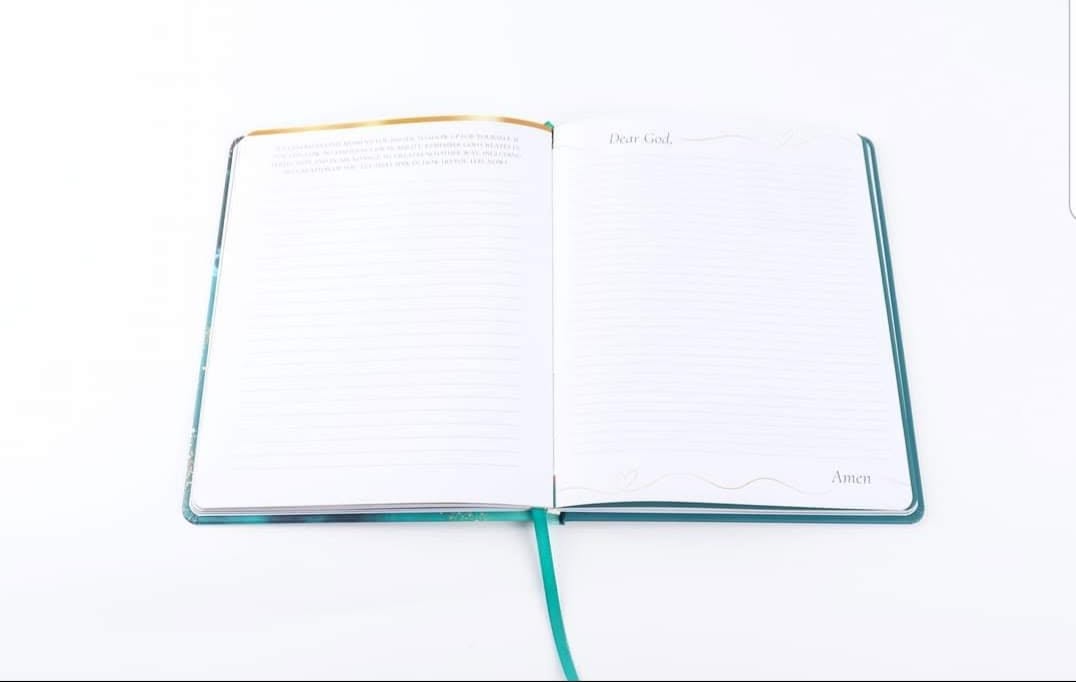 Show Your Crown Prayer Journal | Gold Foil Hardcover Gift Edition