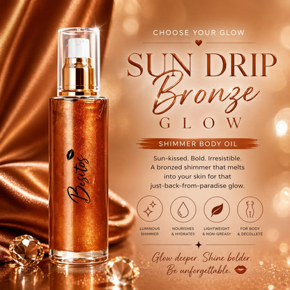 Besitos Beauty Shimmer Body Oil | Radiant Glow Collection