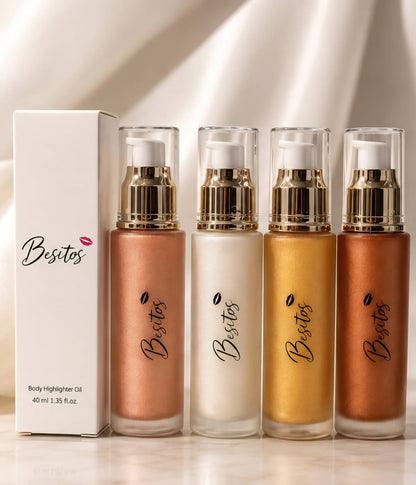 Besitos Beauty Shimmer Body Oil | Radiant Glow Collection