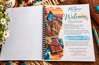 The Mariposa Effect Reflection & Action Guide - Spiral-Bound Edition