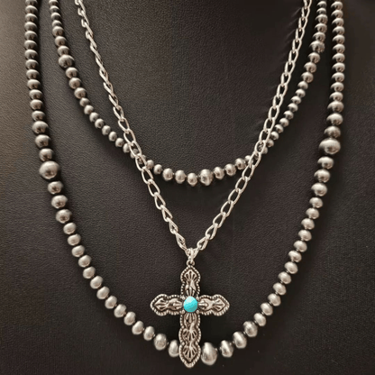 Sunday & Denim Layered Necklace