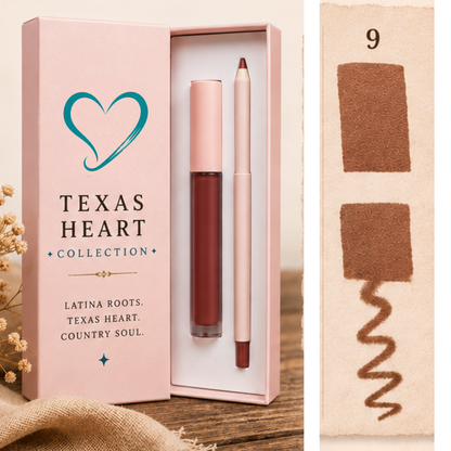 Texas Heart Lip + Liner Duo | Founder Edition