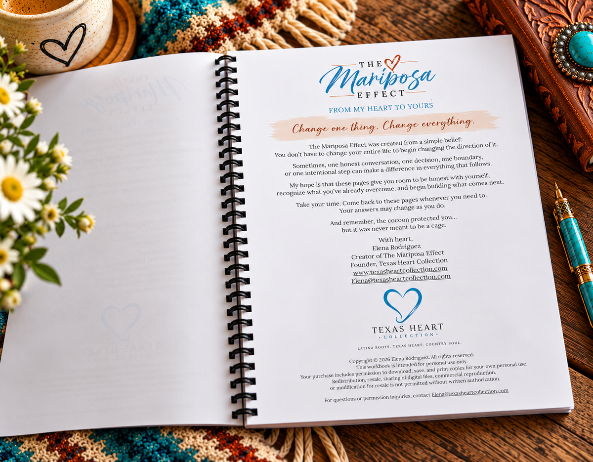 The Mariposa Effect Reflection & Action Guide - Spiral-Bound Edition